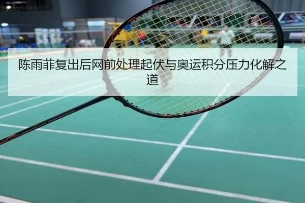 陈雨菲复出后网前处理起伏与奥运积分压力化解之道